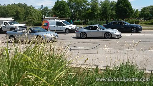 Porsche 911 GT3 spotted in Glenview, Illinois