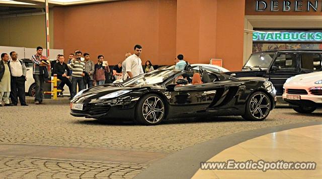 Mclaren MP4-12C spotted in Dubai, United Arab Emirates