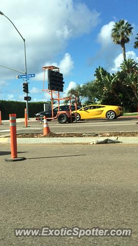 Lamborghini Gallardo spotted in San Diego, California