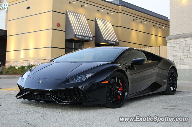 Lamborghini Huracan spotted in Brookfield, Wisconsin