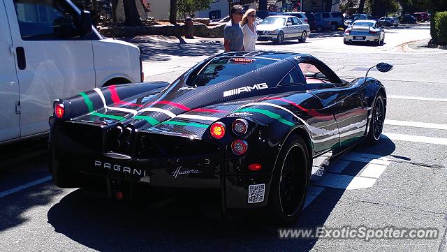 Pagani Huayra spotted in Carmel, California