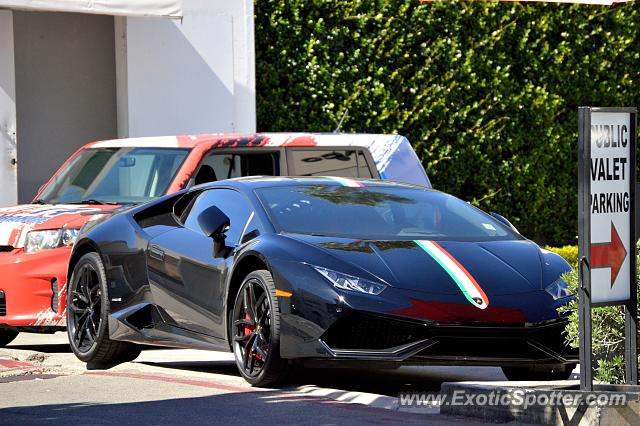 Lamborghini Huracan spotted in Beverly Hills, California