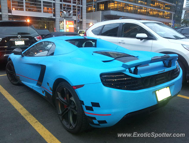 Mclaren MP4-12C spotted in Toronto, Canada