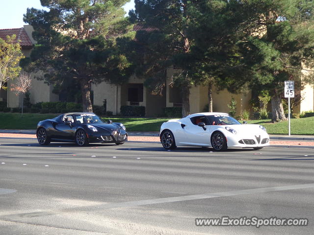 Alfa Romeo 4C spotted in Las Vegas, Nevada
