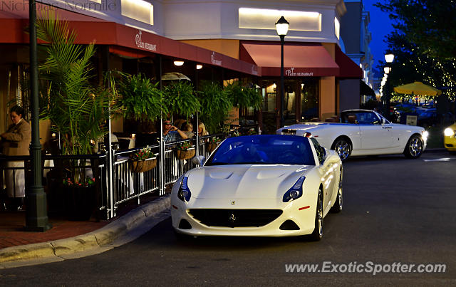 Ferrari California spotted in Charlotte, North Carolina