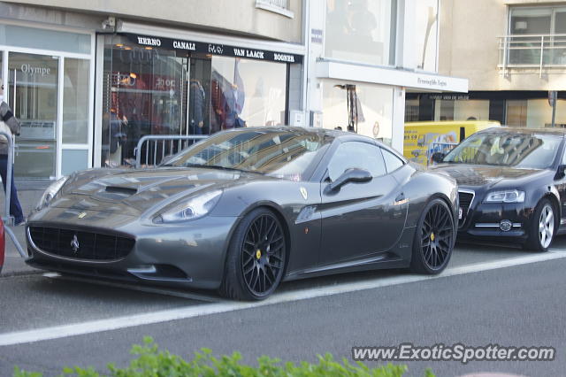 Ferrari California spotted in Knokke-Heist, Belgium