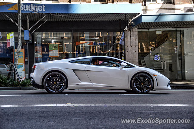 Lamborghini Gallardo spotted in Sydney, Australia