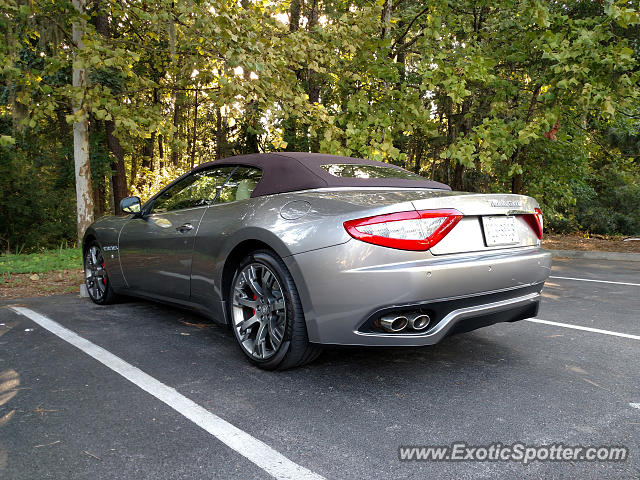 Maserati GranCabrio spotted in Hilton Head, South Carolina