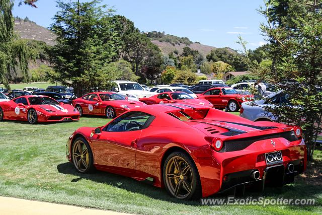 Ferrari 458 Italia spotted in Carmel Valley, California