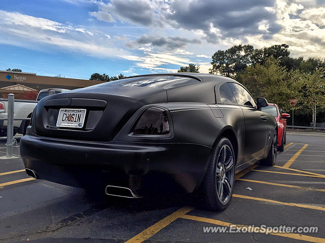 Rolls-Royce Wraith spotted in Atlanta, Georgia