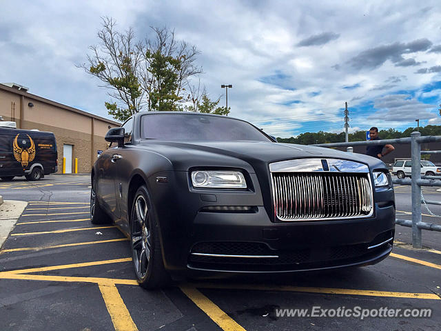 Rolls-Royce Wraith spotted in Atlanta, Georgia