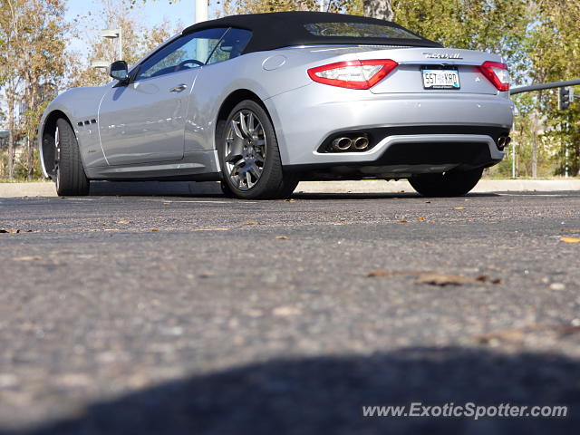 Maserati GranCabrio spotted in Lone Tree, Colorado