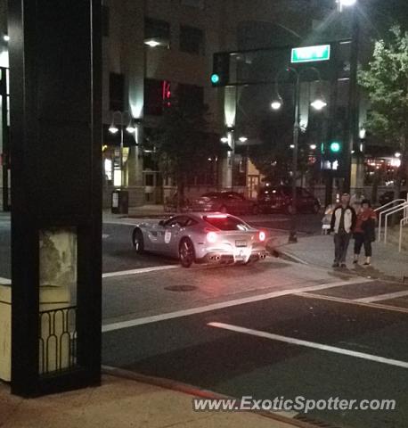 Ferrari F12 spotted in Reno, Nevada