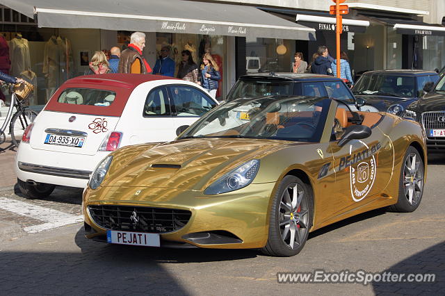 Ferrari California spotted in Knokke Heist, Belgium