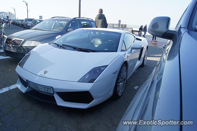 Lamborghini Gallardo spotted in Knokke Heist, Belgium