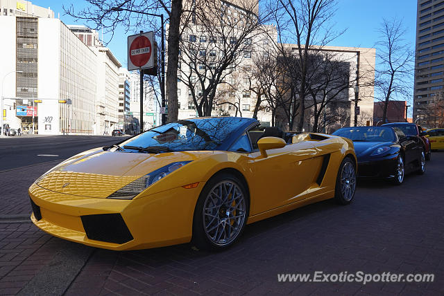 Lamborghini Gallardo spotted in Edmonton, Canada