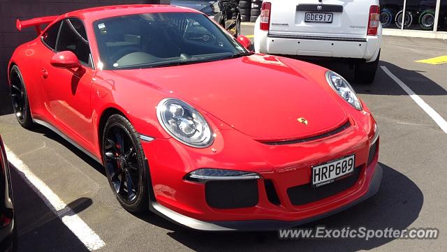 Porsche 911 GT3 spotted in Auckland, New Zealand