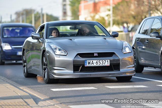 Nissan GT-R spotted in Warsaw, Poland