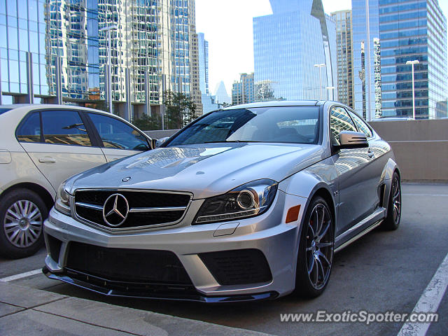 Mercedes C63 AMG Black Series spotted in Atlanta, Georgia