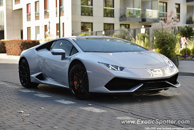 Lamborghini Huracan spotted in Warsaw, Poland