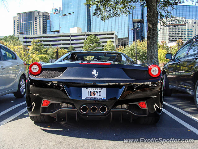 Ferrari 458 Italia spotted in Atlanta, Georgia