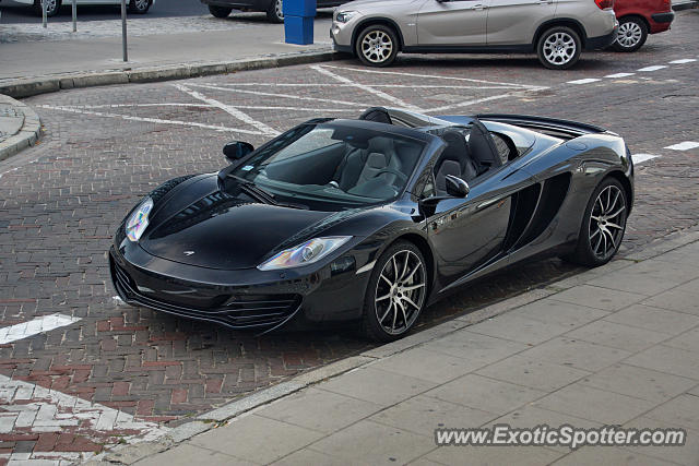 Mclaren MP4-12C spotted in Warsaw, Poland