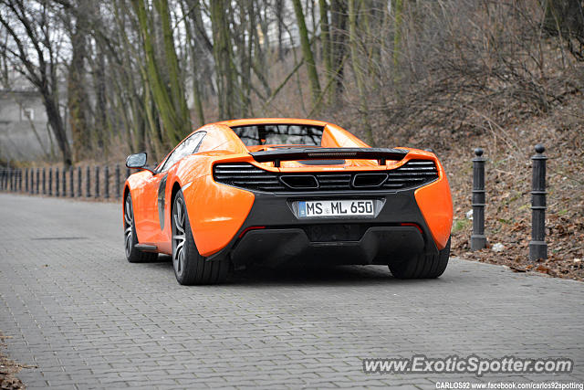 Mclaren 650S spotted in Warsaw, Poland