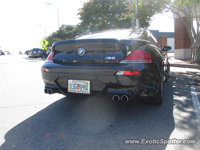 BMW M6 spotted in Auburn, Alabama