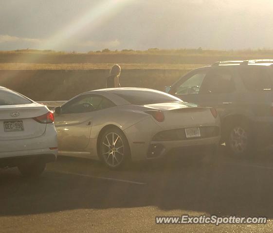 Ferrari California spotted in Highlands ranch, Colorado