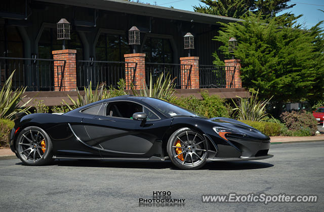 Mclaren P1 spotted in Monterey, California