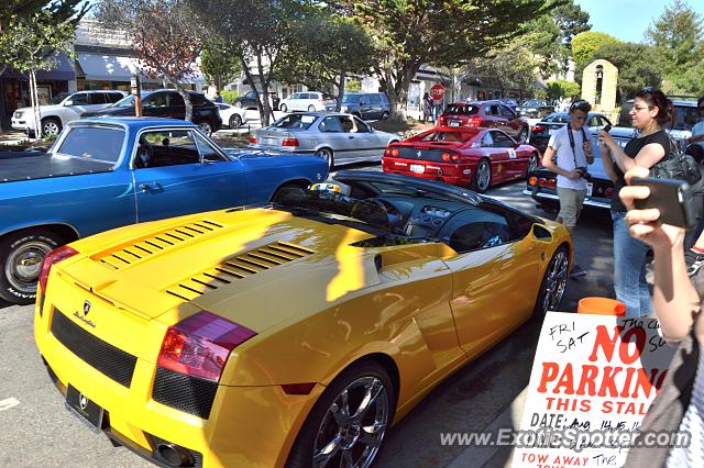 Lamborghini Gallardo spotted in Carmel, California