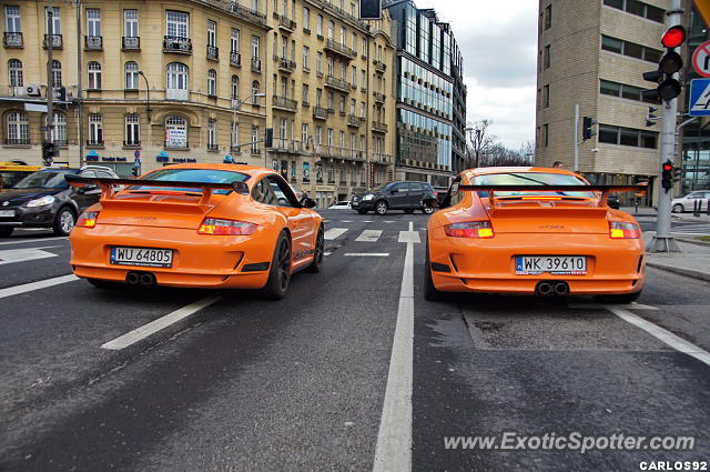 Porsche 911 GT3 spotted in Warsaw, Poland