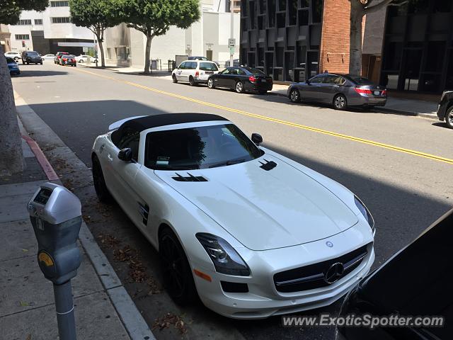 Mercedes SLS AMG spotted in Beverly Hills, California