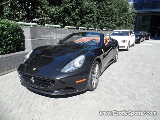 Ferrari California spotted in Atlanta, Georgia