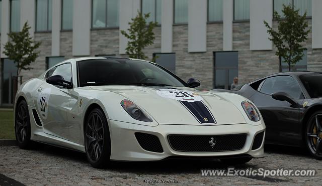 Ferrari 599GTO spotted in Iława, Poland