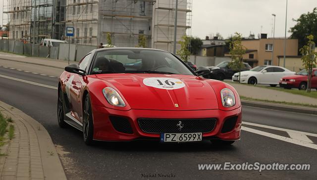 Ferrari 599GTO spotted in Iława, Poland