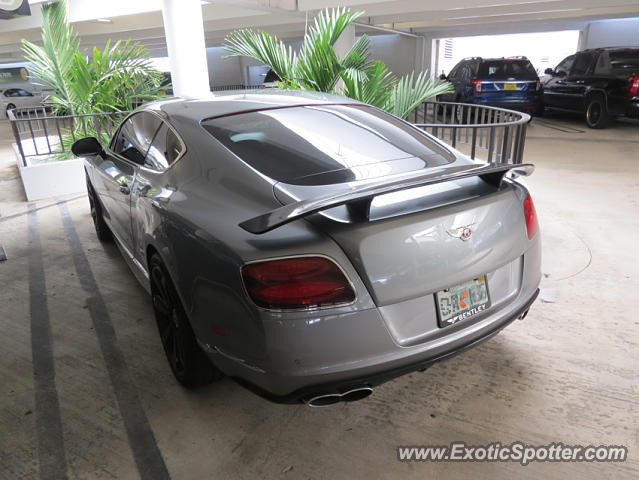 Bentley Continental spotted in Bal Harbour, Florida