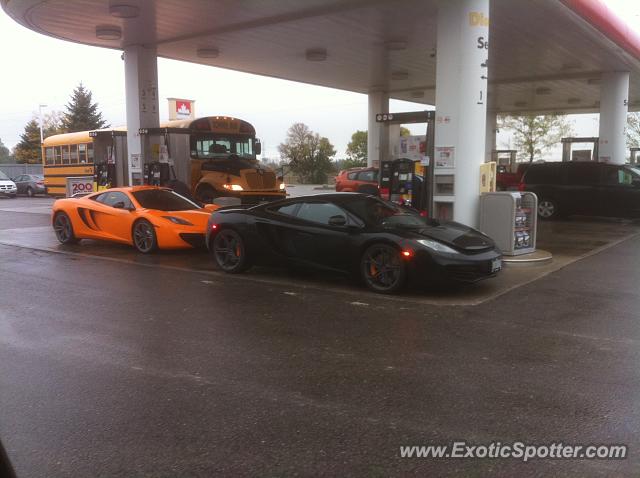 Mclaren MP4-12C spotted in Brooklin Ontario, Canada