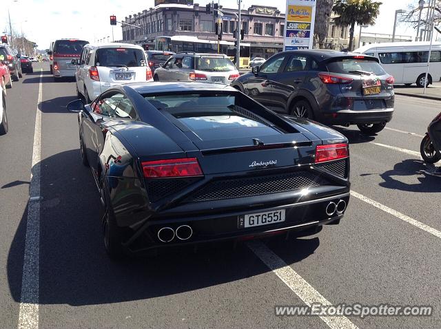 Lamborghini Gallardo spotted in Auckland, New Zealand