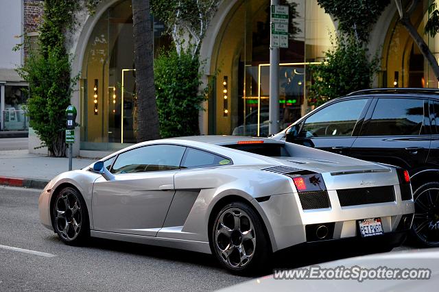 Lamborghini Gallardo spotted in Beverly Hills, California