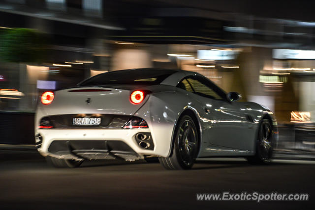 Ferrari California spotted in Sydney, Australia