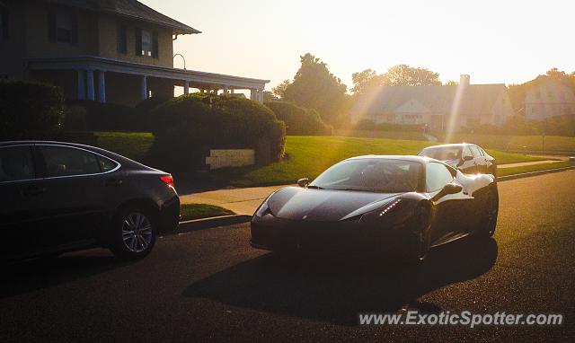 Ferrari 458 Italia spotted in Deal, New Jersey