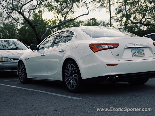 Maserati Ghibli spotted in Tucson, Arizona