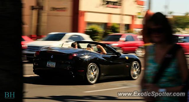 Ferrari California spotted in Phoenix, Arizona