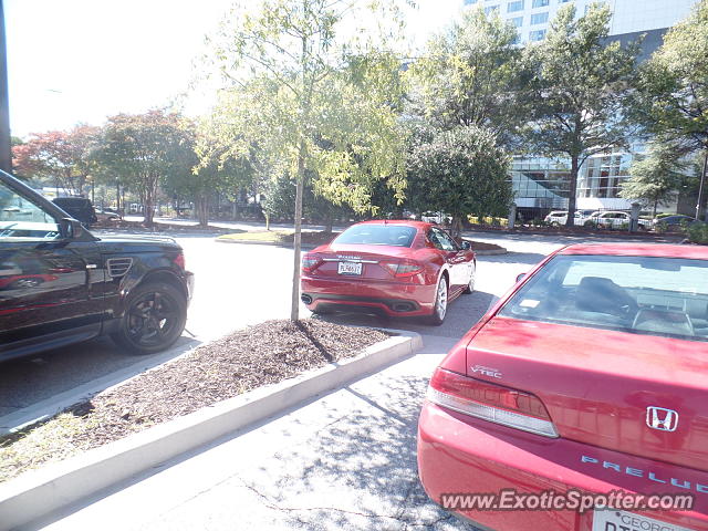 Maserati GranTurismo spotted in Atlanta, Georgia