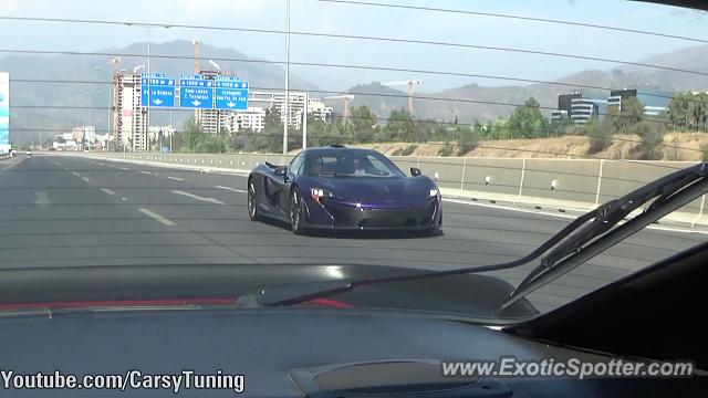 Mclaren P1 spotted in Santiago, Chile