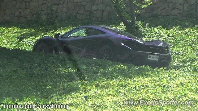 Mclaren P1 spotted in Santiago, Chile