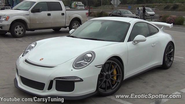 Porsche 911 GT3 spotted in Santiago, Chile