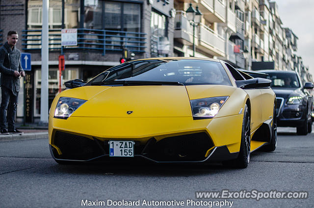 Lamborghini Murcielago spotted in Knokke-Heist, Belgium