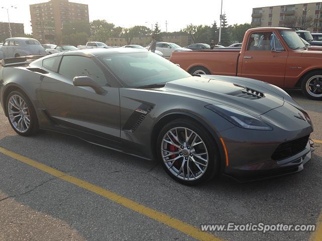 Chevrolet Corvette Z06 spotted in Winnipeg, Canada